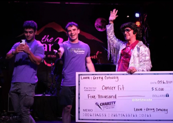 Filming at charitykaraoke