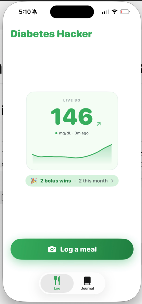 Diabetes Hacker screenshot