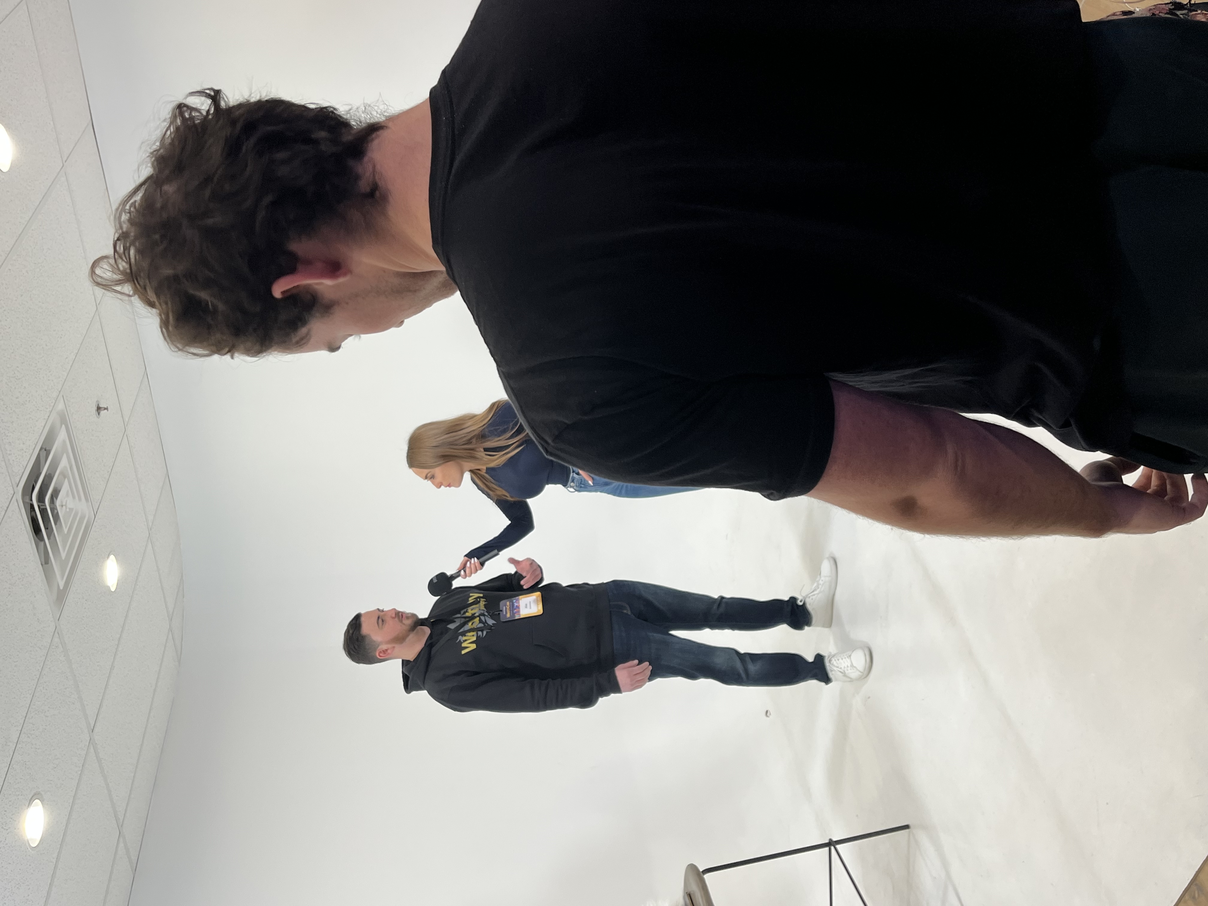 Me recording for WealthCon staff